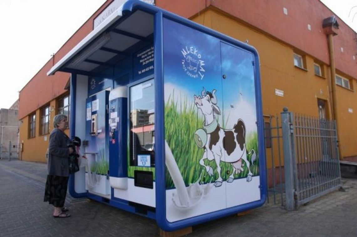 W Lublinie przybywa mlekomatów