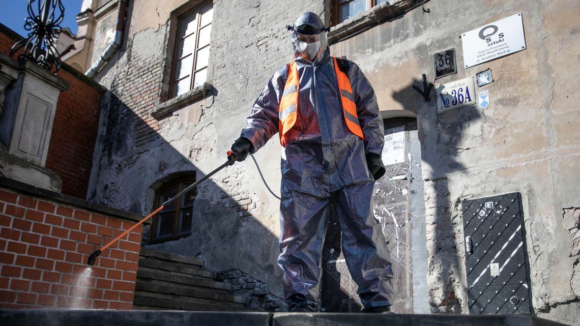 W Lublinie zaczęło się odkażanie miasta. Potrwa dwa dni