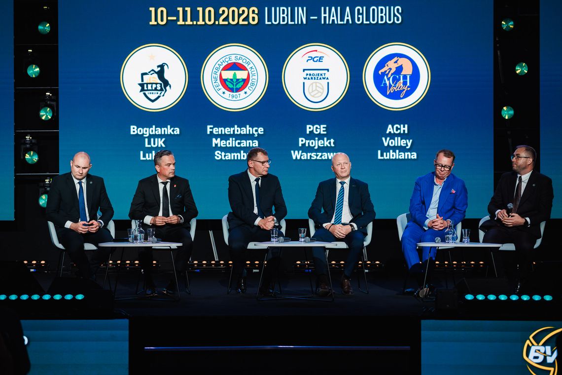 W Lublinie zagrają PGE Projekt Warszawa, ACH Volley Ljubljana i Fenerbahce Stambuł