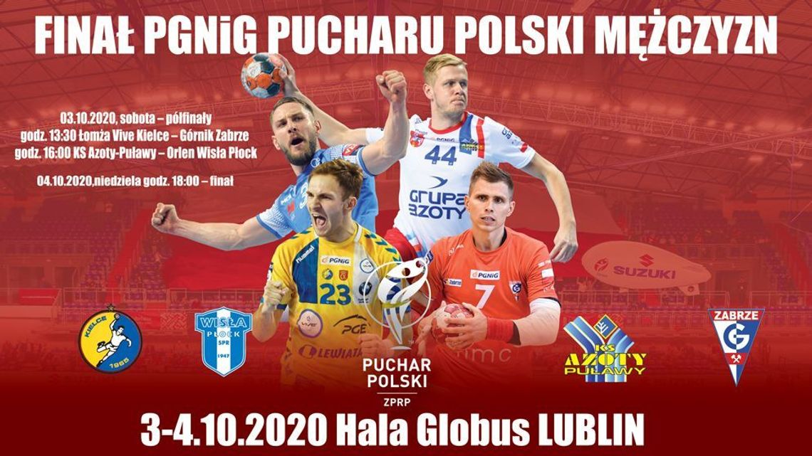 W Lublinie zostanie rozegrany turniej finałowy PGNiG Pucharu Polski W Lublinie zostanie rozegrany turniej finałowy PGNiG Pucharu Polski