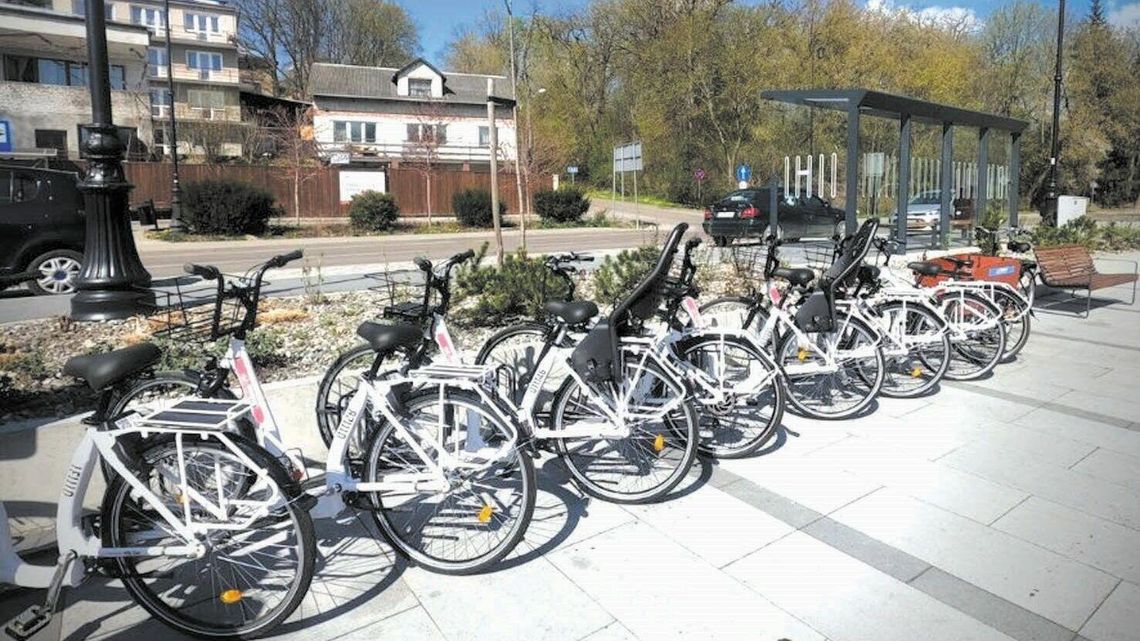 W Nałęczowie mają kłopoty z rowerem miejskim 