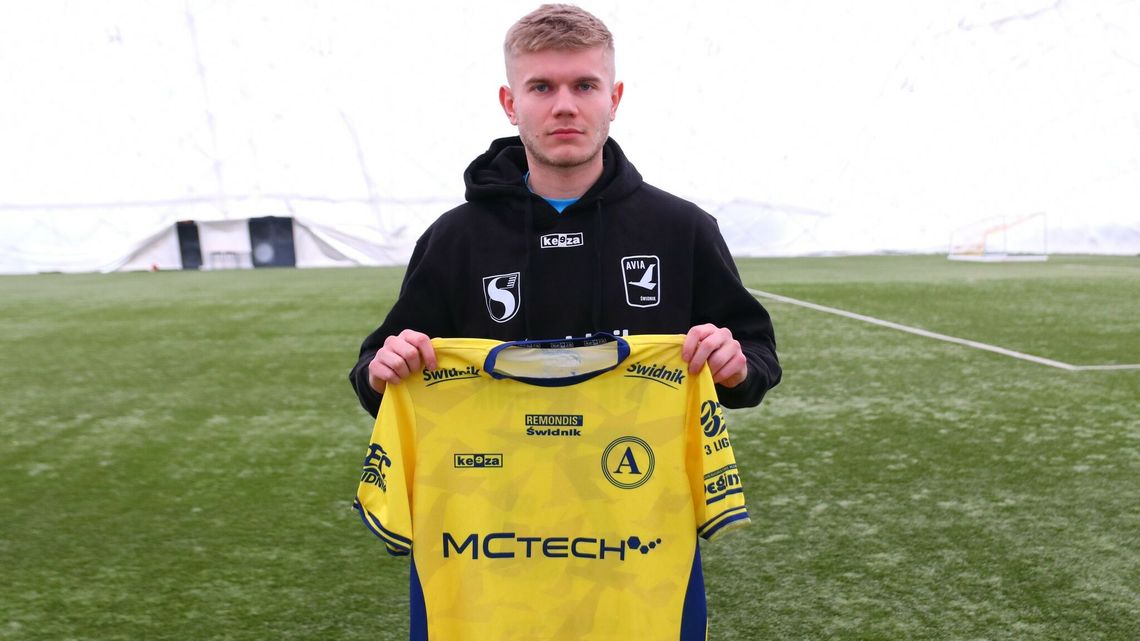 W poprzednim sezonie strzelił Avii trzy gole, teraz zagra w Świdniku