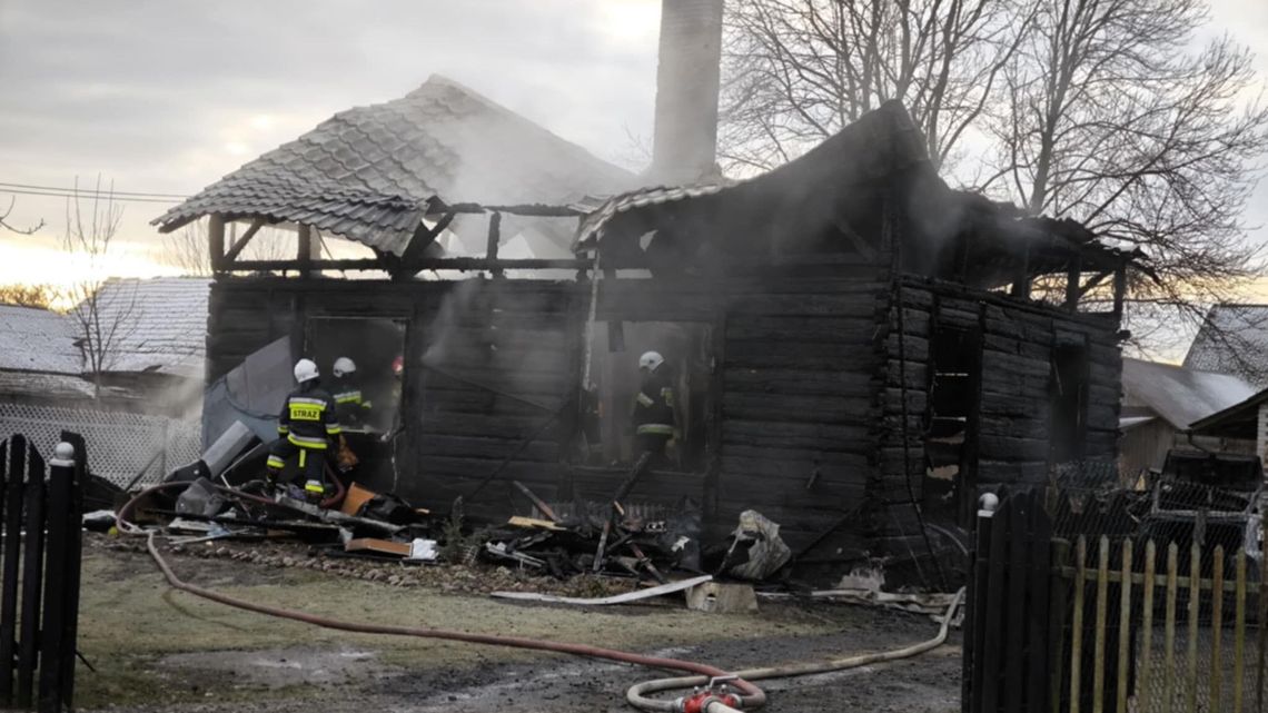 W pożarze rodzina straciła cały dobytek. Można pomóc w zbiórce