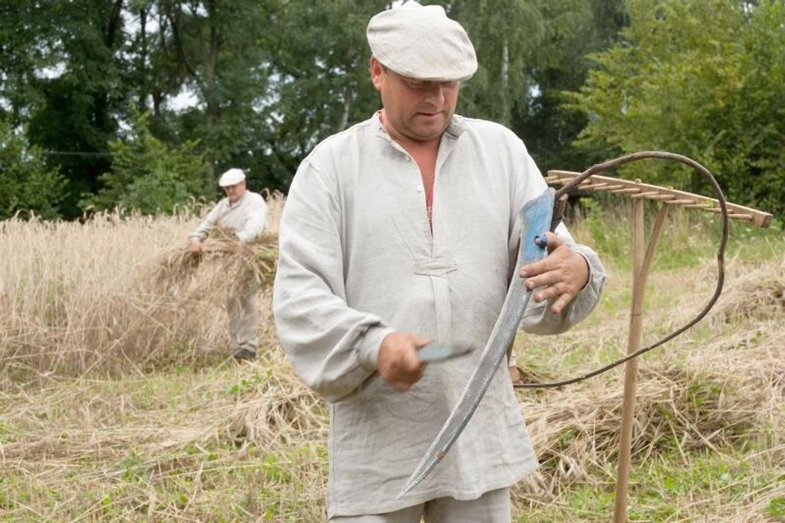 W skansenie pora żniw 