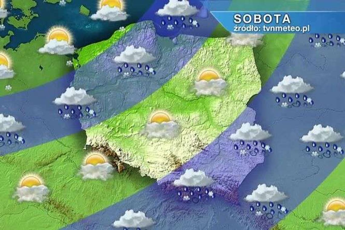 W sobotę zmienna pogoda. Prognoza na następne dni