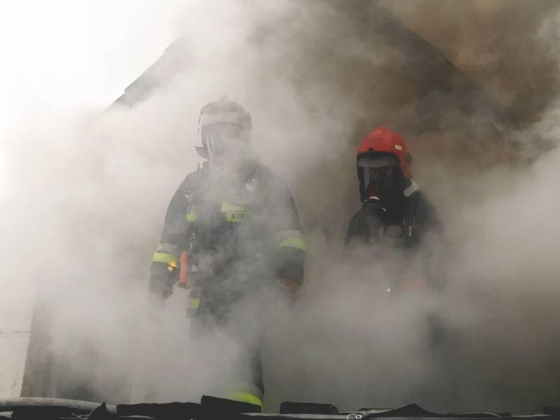 W Strzyżowie spłonął budynek. Straty 10 tys. zł