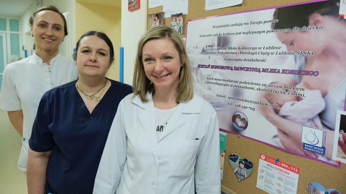 W szpitalu w Lublinie powstał bank mleka. Nawet kilka kropel jest dla wcześniaka na wagę złota