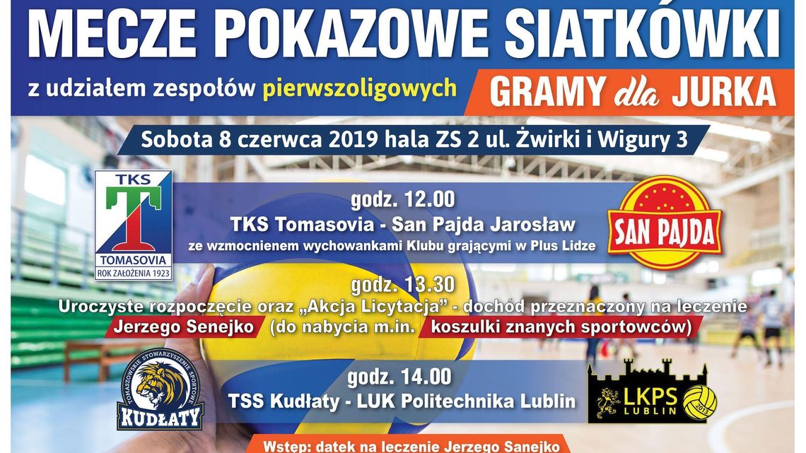 W Tomaszowie Lubelskim zagrają dla trenera Jerzego Senejki W Tomaszowie Lubelskim zagrają dla trenera Jerzego Senejki