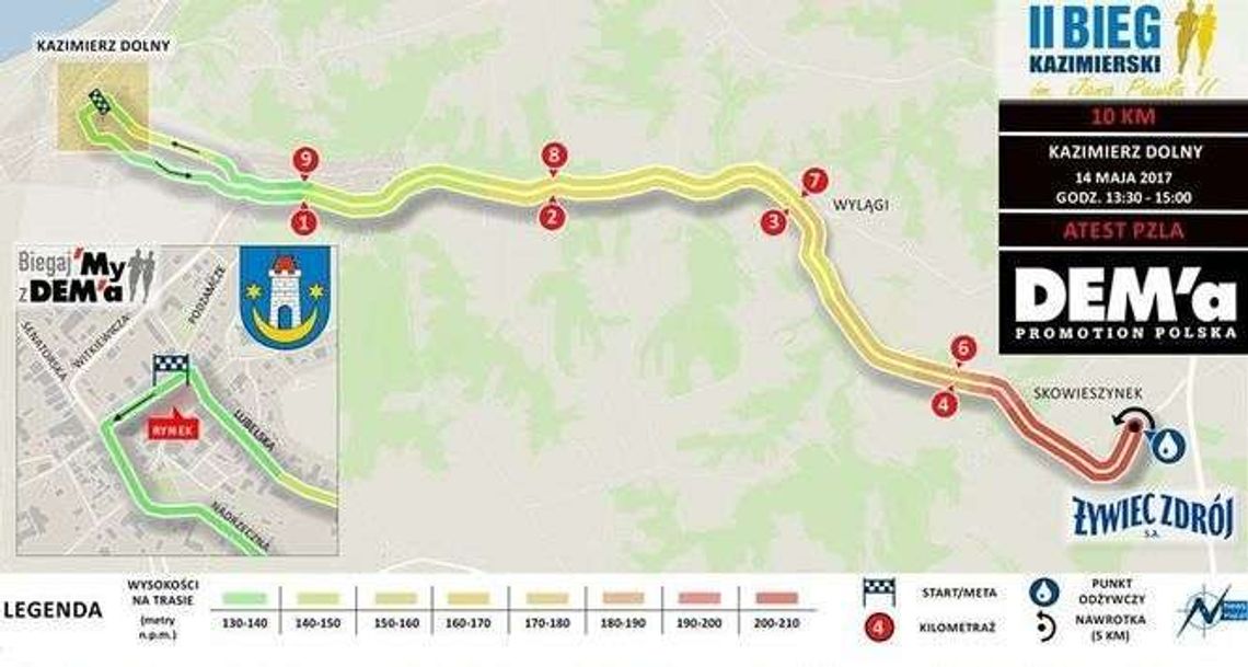 W weekend II Bieg Kazimierski. Trwają zapisy online
