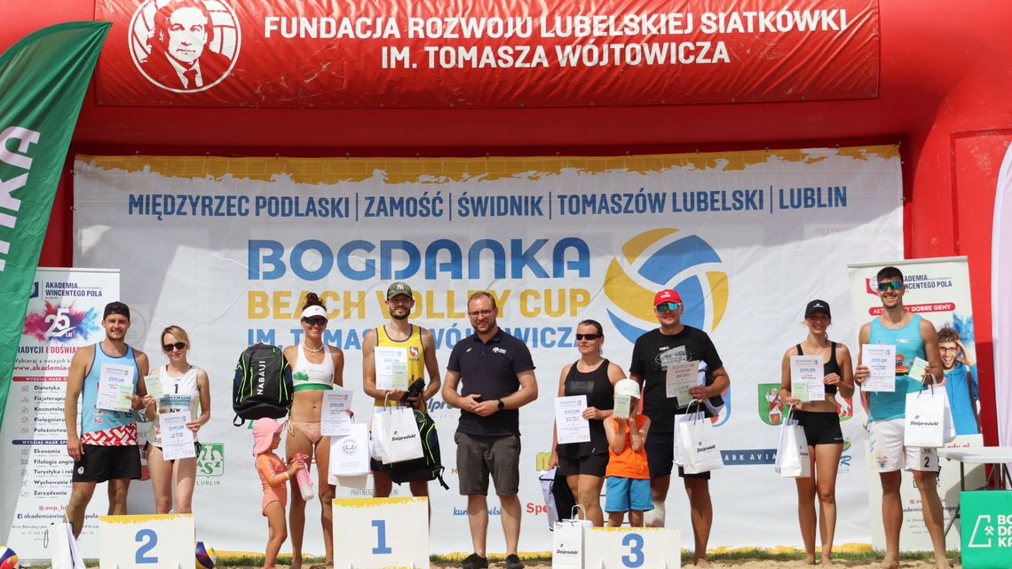 W Zamościu rozegrano drugi turniej Bogdanka Beach Volley Cup im. Tomasza Wójtowicza