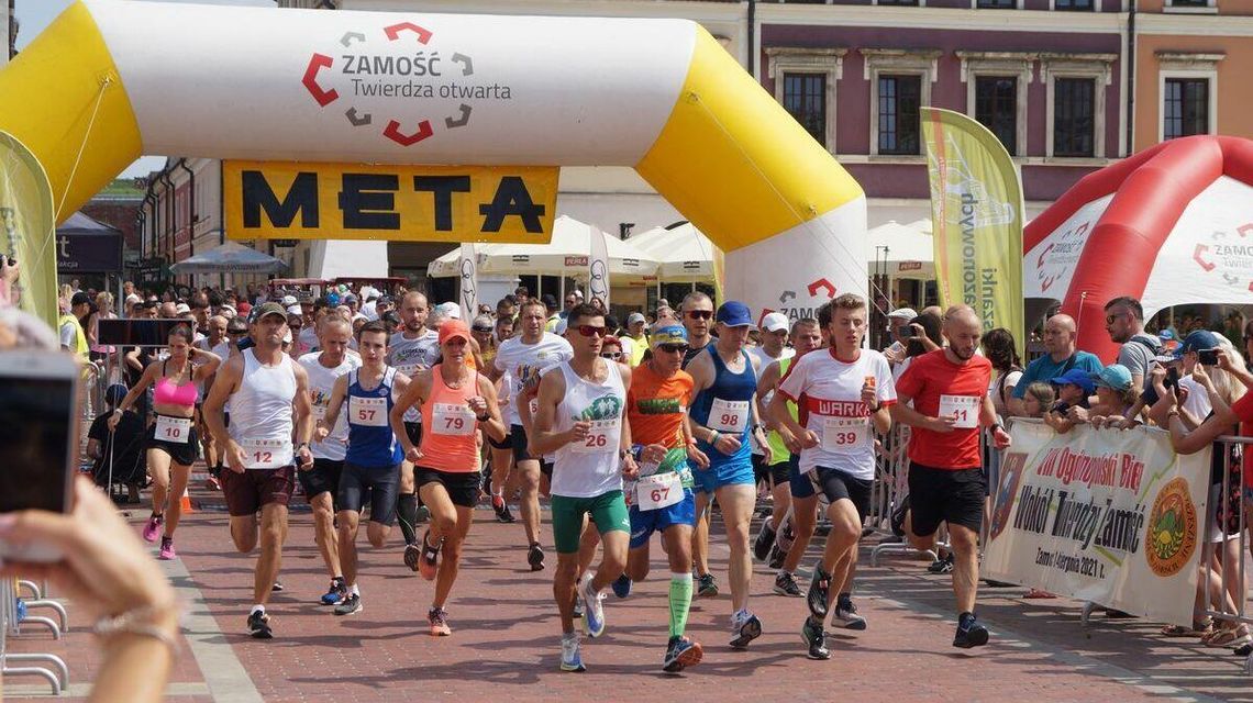 W Zamościu rozegrany został VIII Ogólnopolski Bieg Wokół Twierdzy Zamość