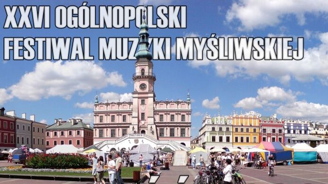 W Zamościu zagrają jak w kniei. XXVI Ogólnopolski Festiwal Muzyki Myśliwskiej