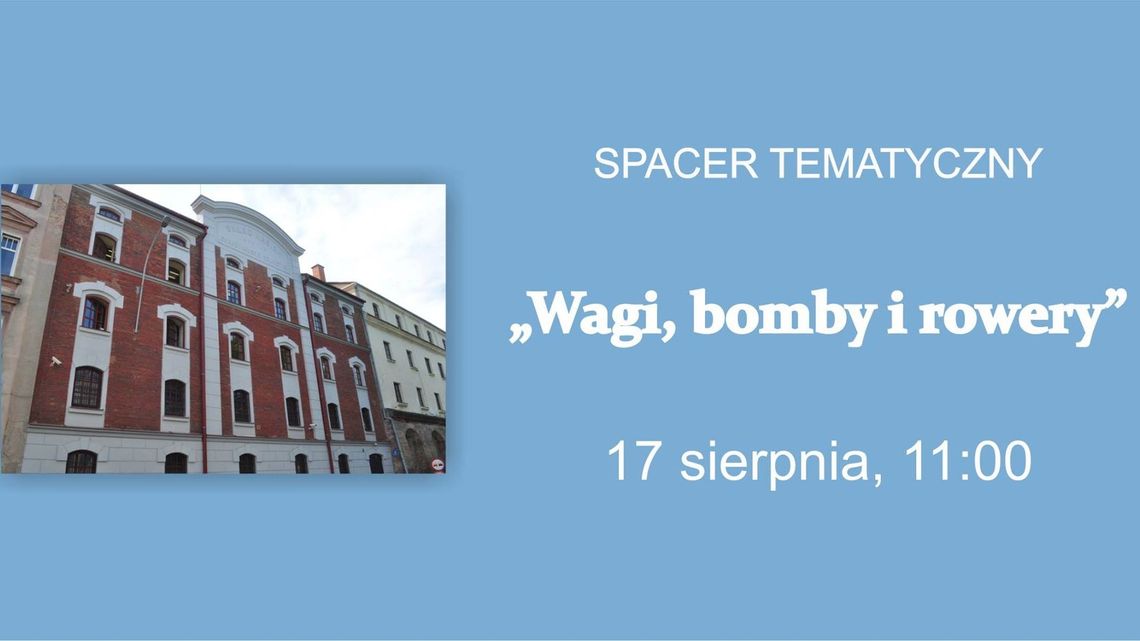 Wagi, bomby i rowery - spacer po Lublinie