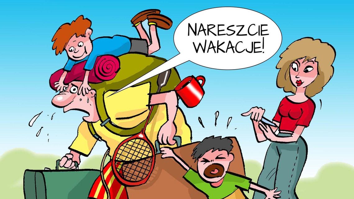 Wakacje, wakacje, wakacje! Hura! Wakacje, wakacje, wakacje! Hura!