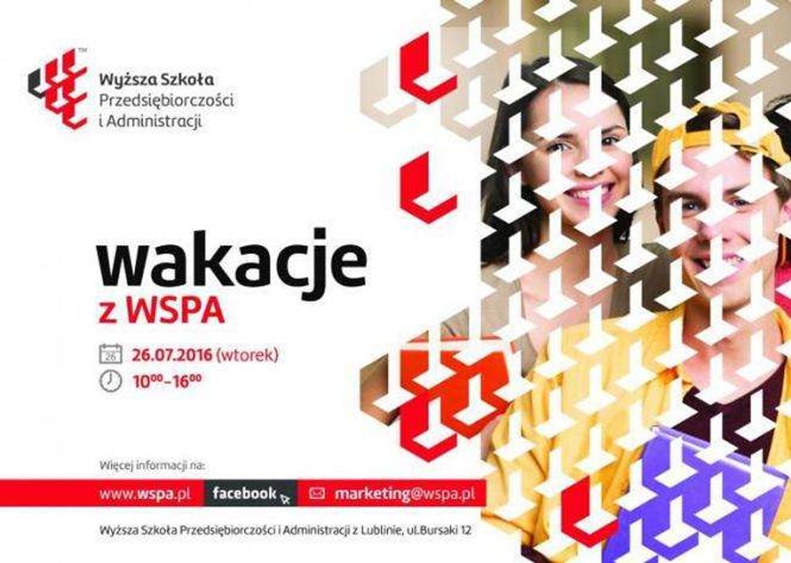 "Wakacje z Wyspą". Dzień otwarty na WSPiA