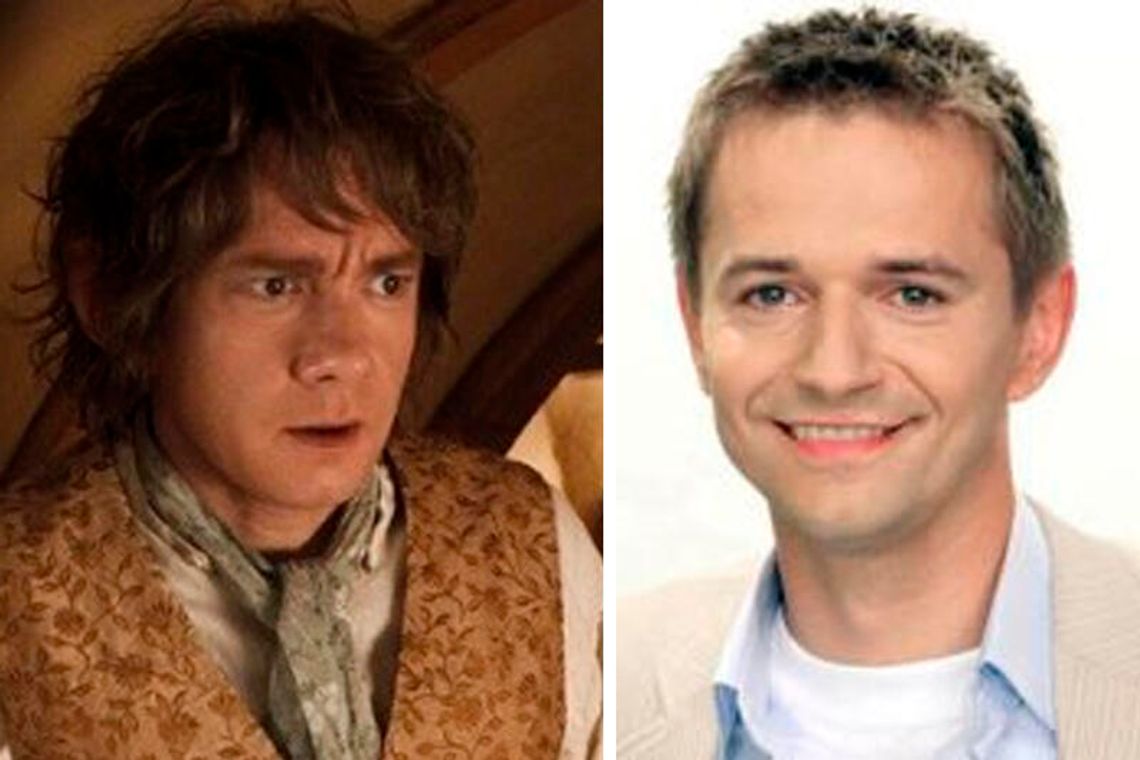 Waldemar Barwiński użyczył głosu Bilbo Bagginsowi w filmie Hobbit