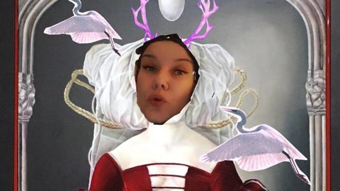 Walentynkowe selfie w Muzeum Nadwiślańskim w Kazimierzu Dolnym