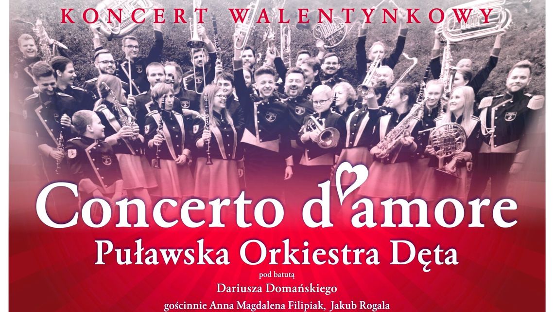 Walentynkowy koncert w Puławach