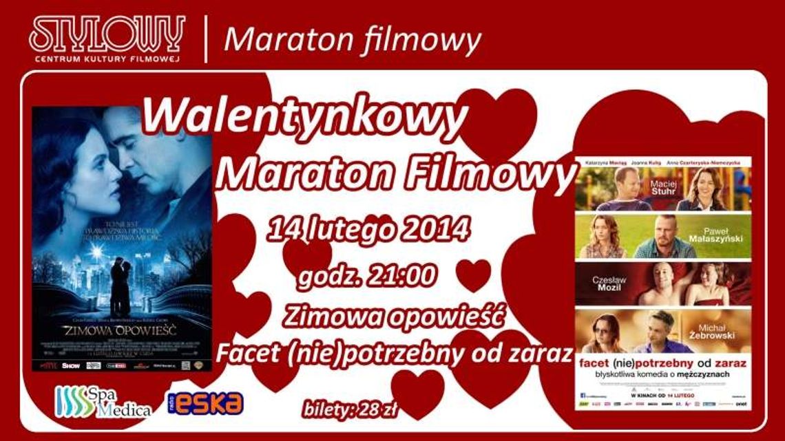 Walentynkowy Maraton Filmowy w CKF "Stylowy"