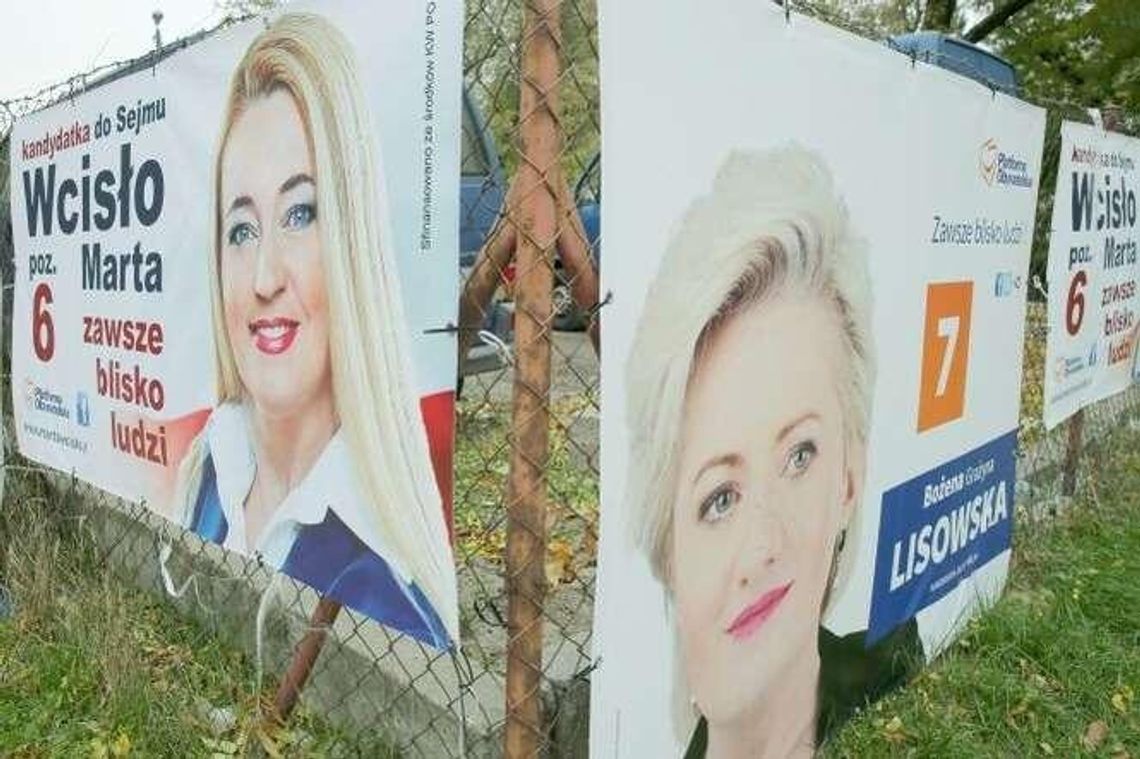 Walka na plakaty w Platformie Obywatelskiej. Kandydatka donosi na drugą Walka na plakaty w Platformie Obywatelskiej. Kandydatka donosi na drugą