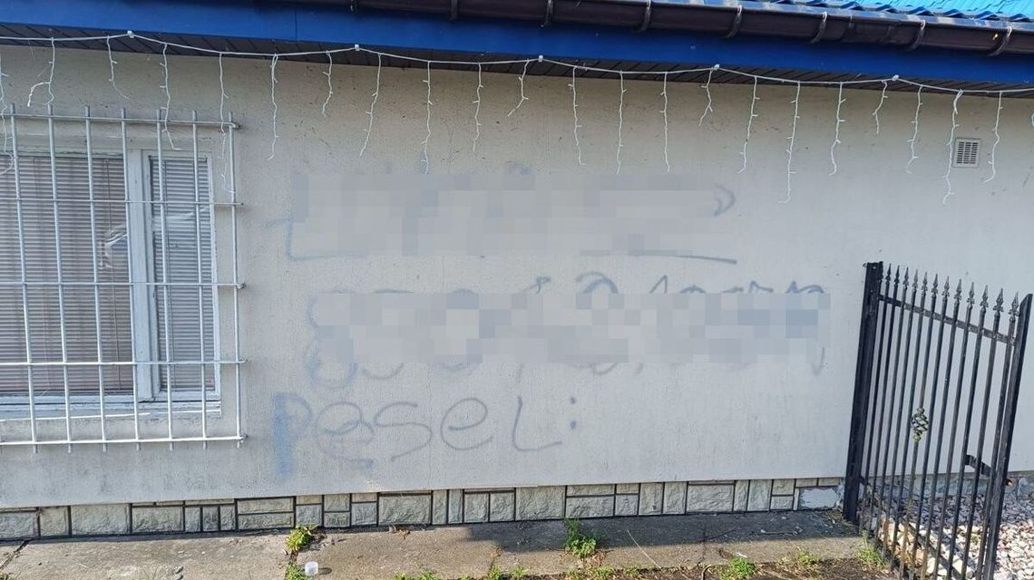 Wandal z Lublina podpisał się na posterunku. Imieniem i PESEL-em