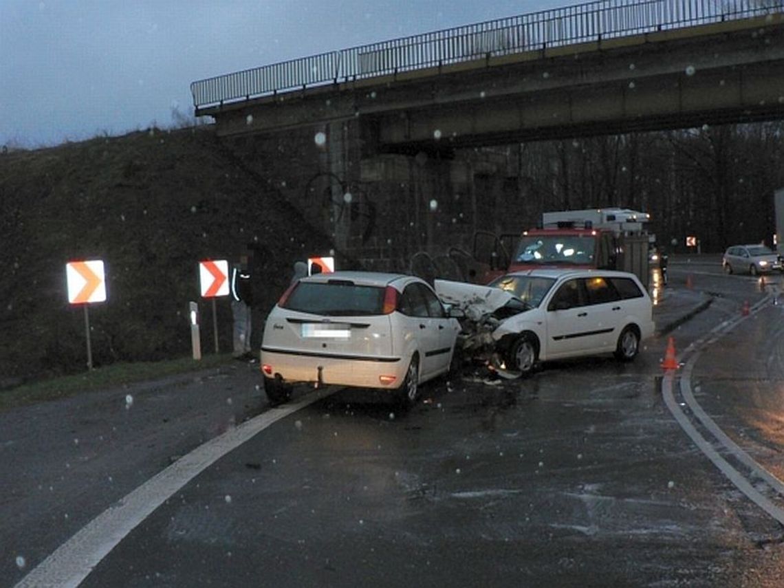 Wandzin: Zderzenie dwóch samochodów