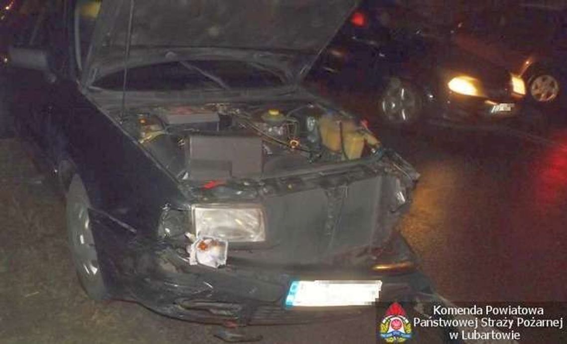 Wandzin. Zderzyły się trzy samochody