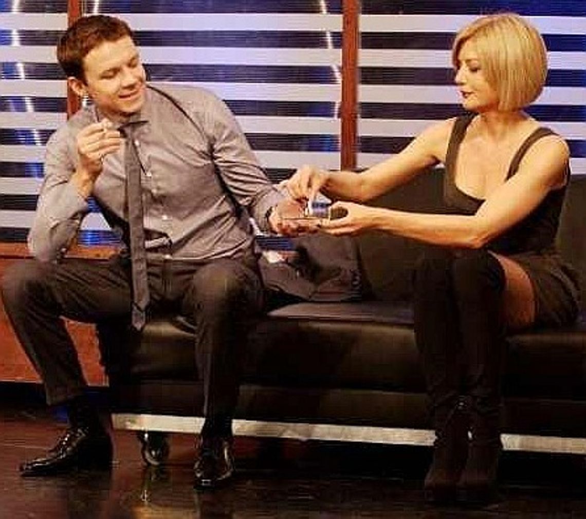 \"Wariatka\" z  Edytą Olszówką i Lesławem Żurkiem