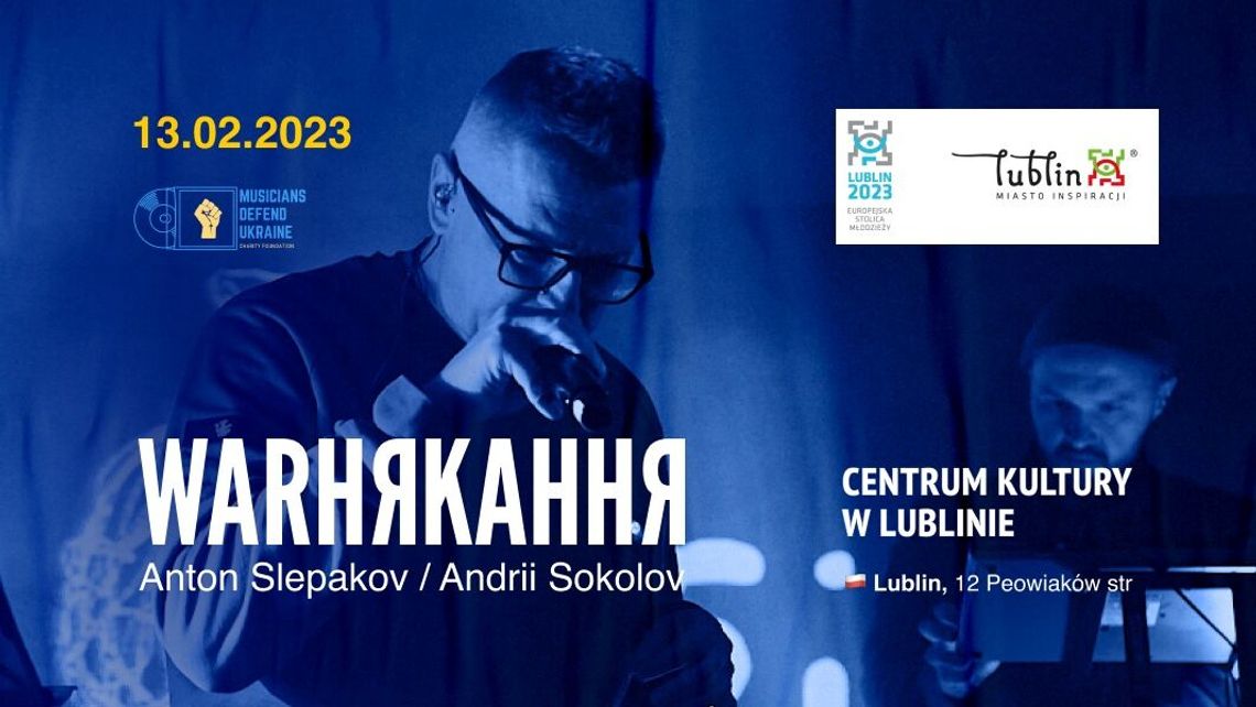 "Warnyakannya" - wyjątkowy projekt dwóch Ukraińców w Centrum Kultury