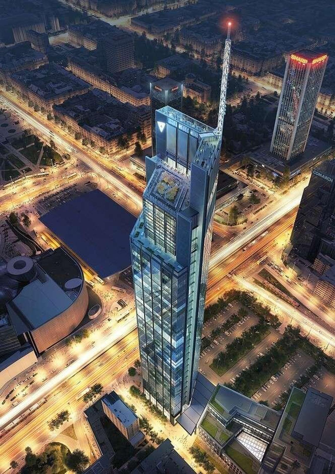 Warszawę widzą ogromną. Nowe biurowce w stolicy