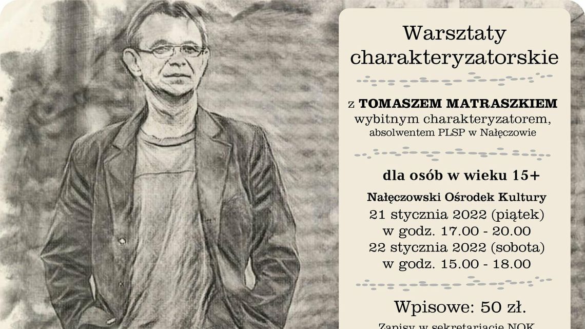 Warsztaty charakteryzatorskie w Nałęczowie