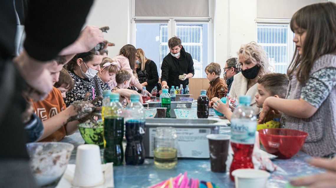 Warsztaty dla dzieci w Galerii Labirynt