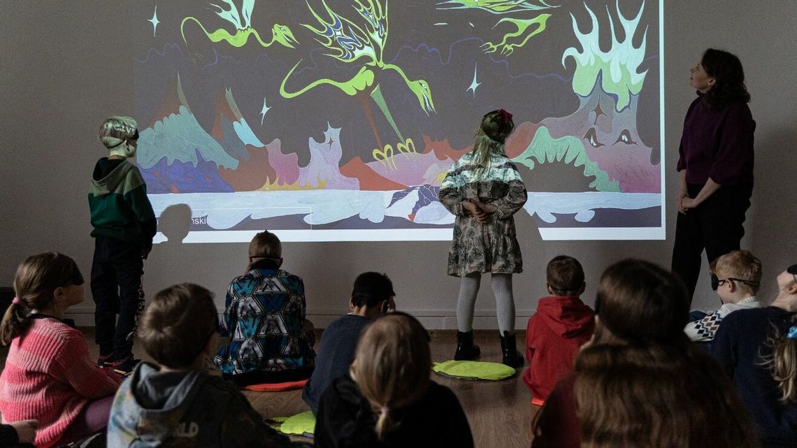 Warsztaty dla dzieci w Galerii Labirynt