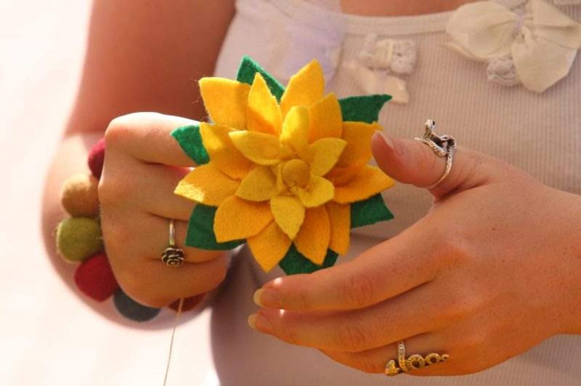 Warsztaty z filcem na Moście Kultury (zdjęcia)