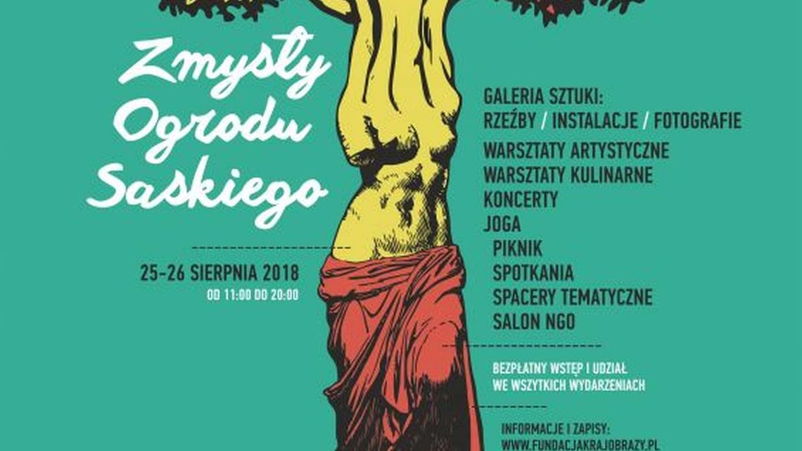 Warsztaty zmysłowy weekend w Ogrodzie Saskim