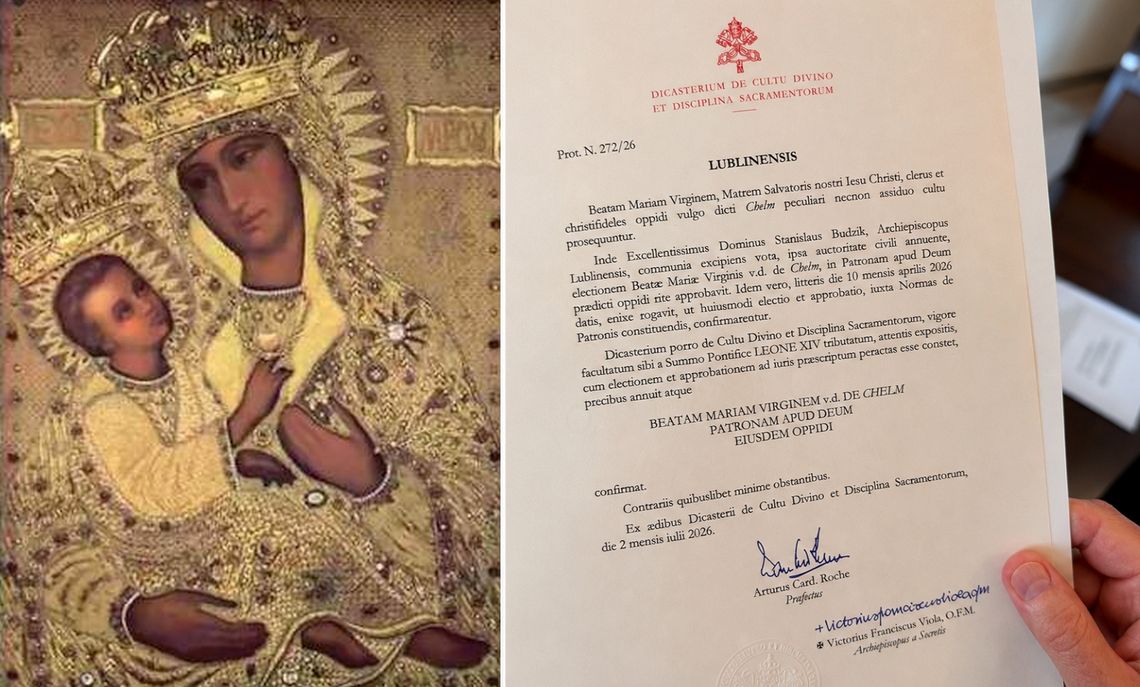 Watykan zdecydował, Ratusz poparł. Matka Boża Chełmska patronką miasta Patronka Chełm