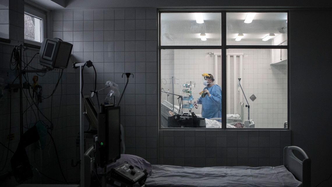 Wchodzimy do „czerwonej strefy” w szpitalu w Lublinie. Niedawno tu była pediatria 