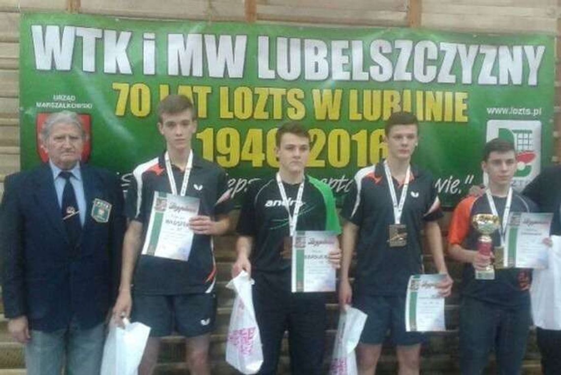 We Włodawie zostały rozegrane mistrzostwa województwa lubelskiego juniorów w tenisie stołowym