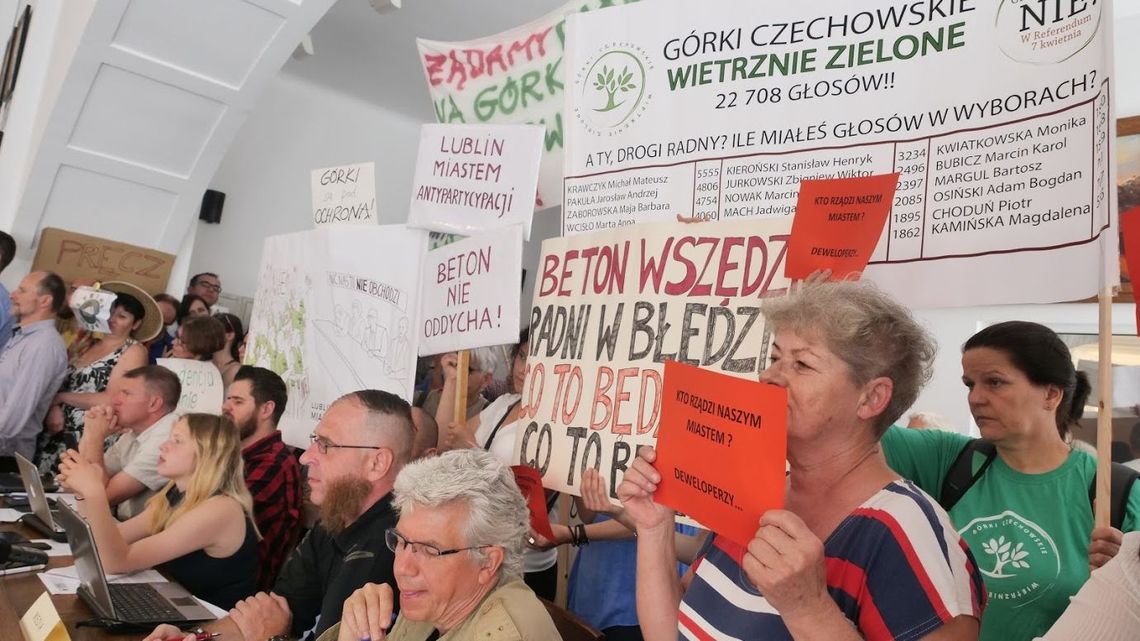 We wtorek nadzwyczajna sesja Rady Miasta Lublin. Apel do prezydenta ws. wyroku odnośnie górek czechowskich
