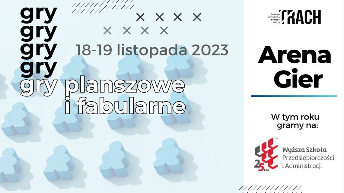 Weekend dla miłośników analogowej rozrywki. Arena Gier na WSPA Weekend dla miłośników analogowej rozrywki. Arena Gier na WSPA