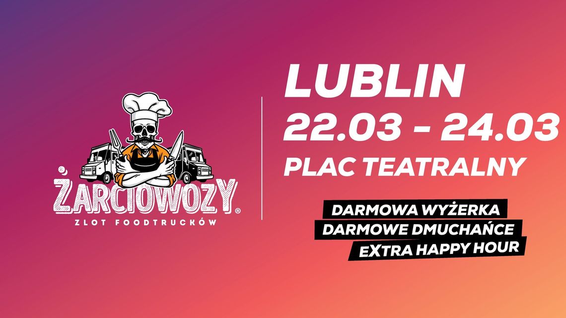 Weekend z foodtrackami w Lublinie