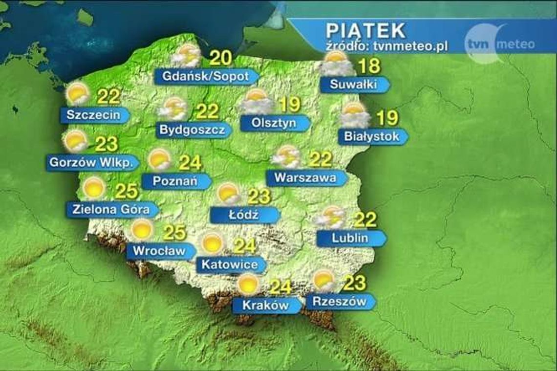 Weekend z gwałtowną pogodą. Będzie gorąco, ale i burzowo