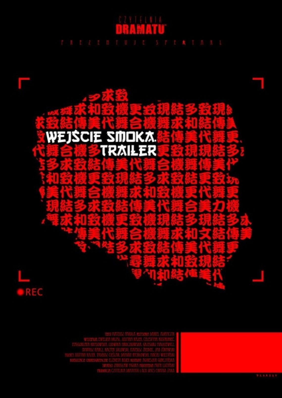 \"Wejście Smoka. Trailer\" Czytelni Dramatu 