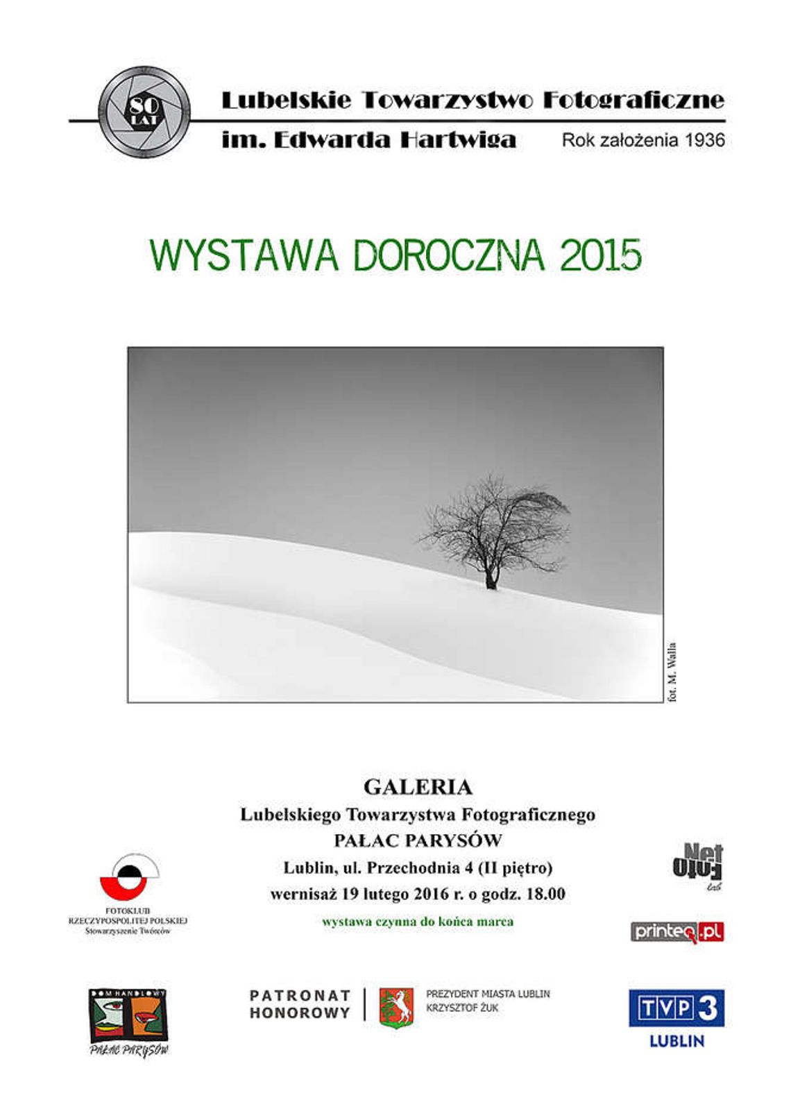 Wernisaż dorocznej wystawy fotograficznej Wernisaż dorocznej wystawy fotograficznej