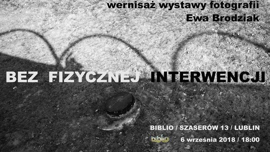 Wernisaż wystawy fotografii "Bez fizycznej interwencji"