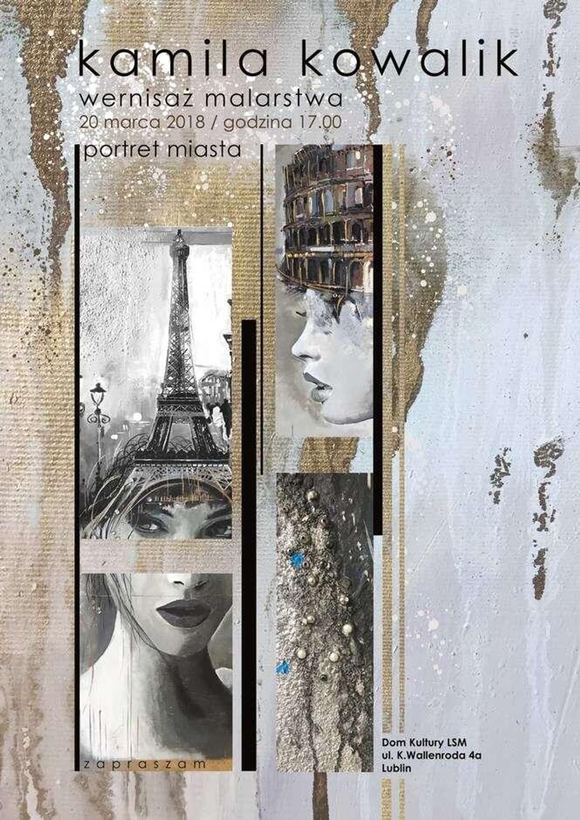 Wernisaż wystawy Kamili Kowalik "Portret miasta"