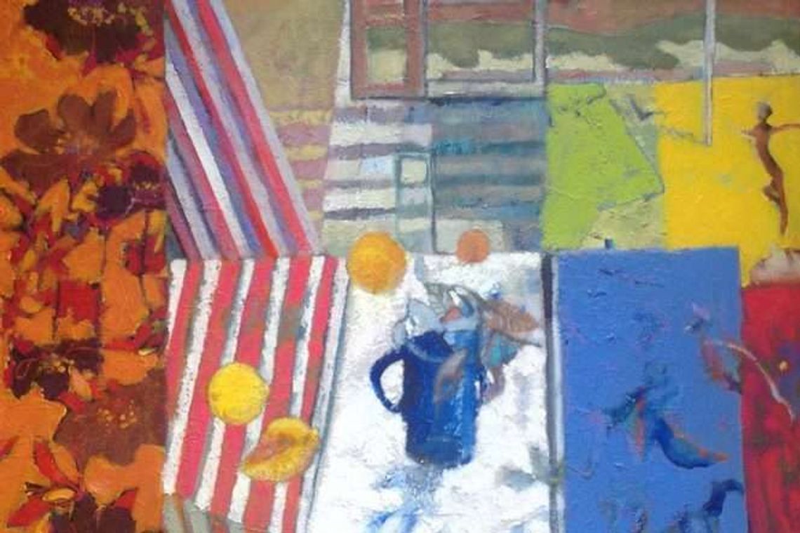 Wernisaż wystawy malarstwa Czesława Romanowskiego w Galerii Wirydarz