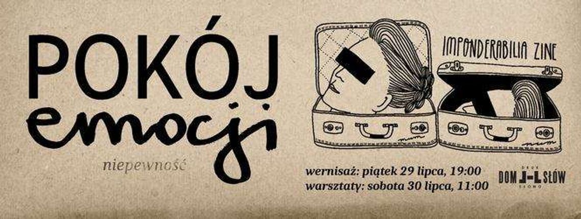 Wernisaż wystawy "Pokój emocji: niepewność" w Domu Słów