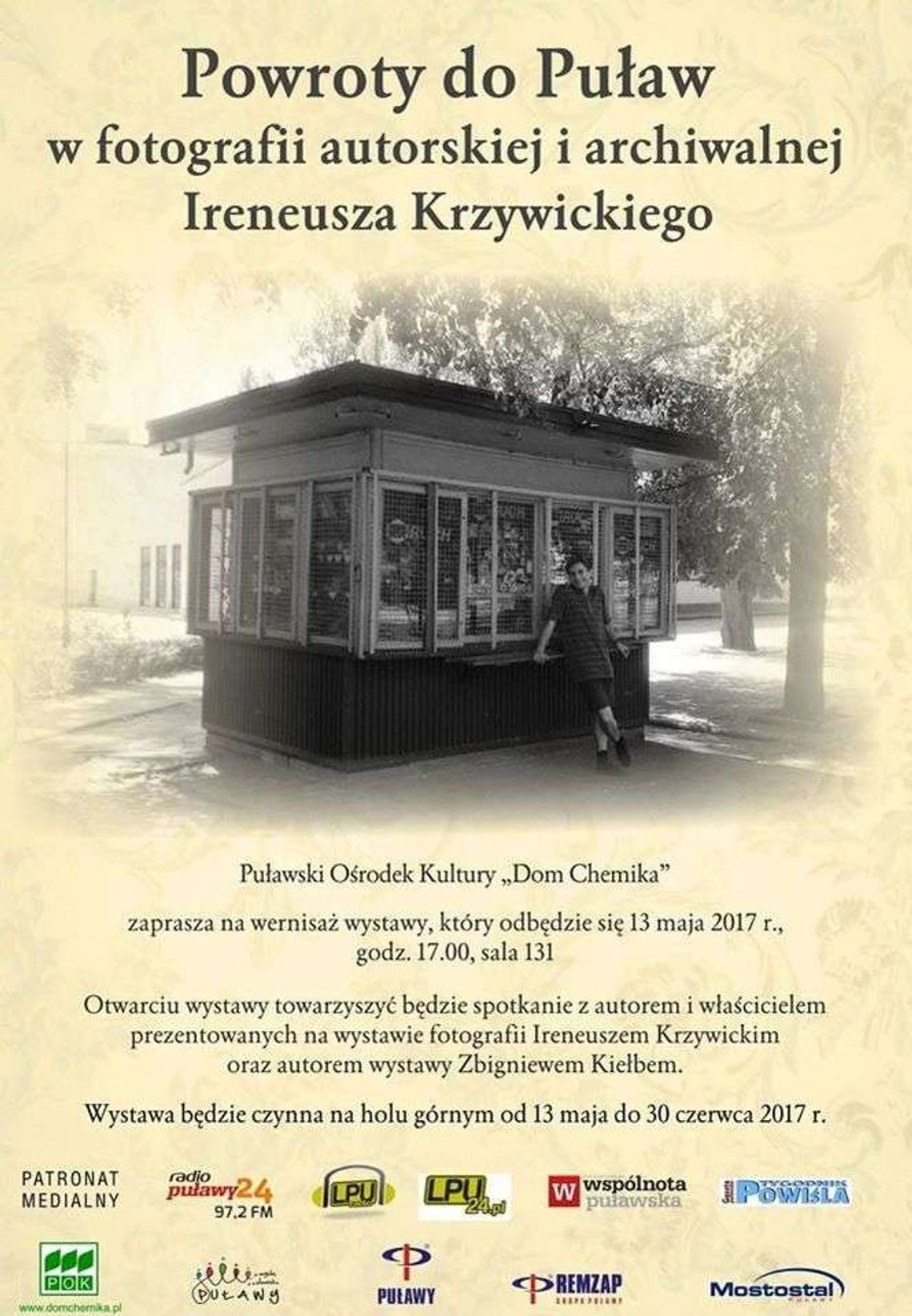 Wernisaż wystawy "Powroty do Puław" Ireneusza Krzywickiego