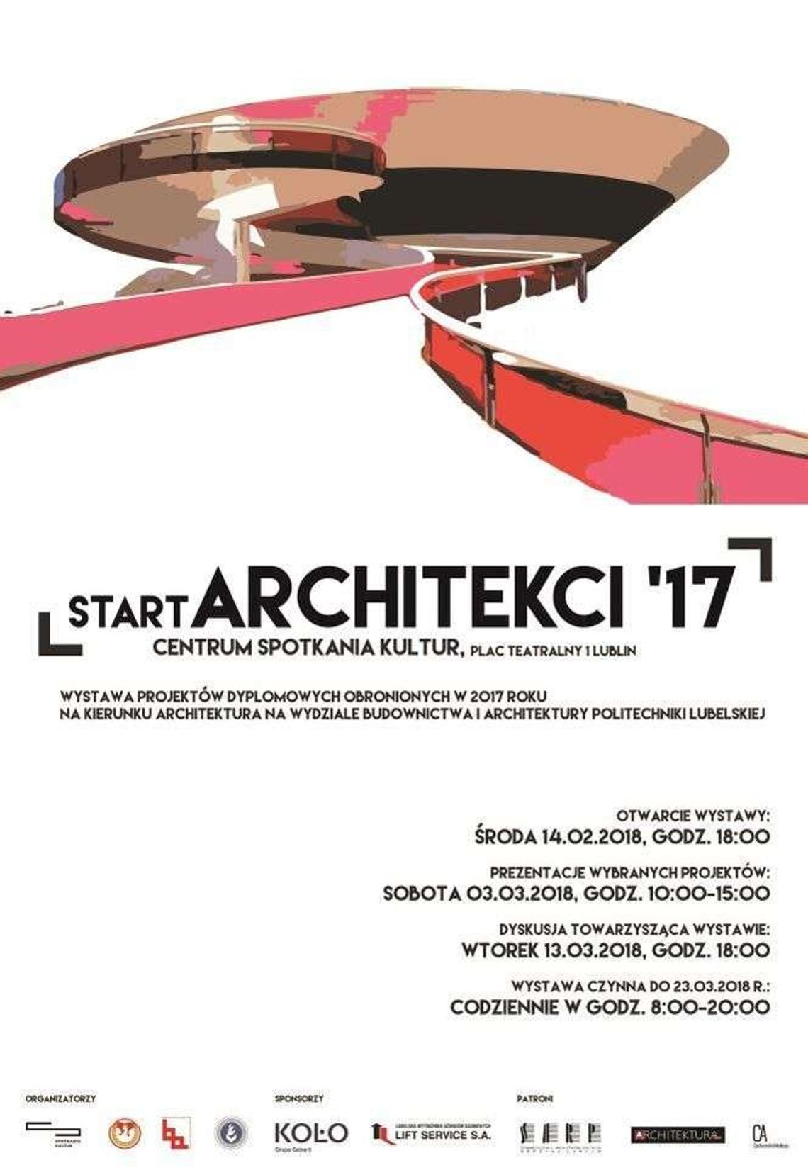 Wernisaż wystawy startARCHITEKCI’17 w CSK